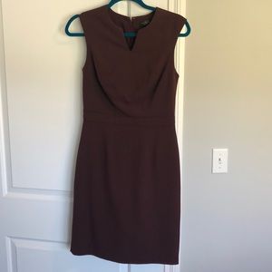 The Limited maroon dress